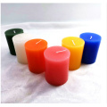 Aoyin Candles Pack of 4 Ivory Pillar Candles Aprox 2X4 Inch